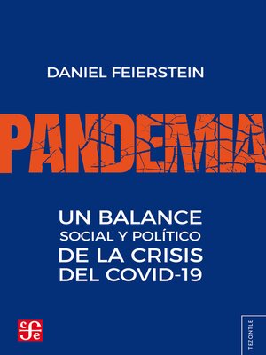cover image of Pandemia. Un balance social y político de la crisis del covid-19